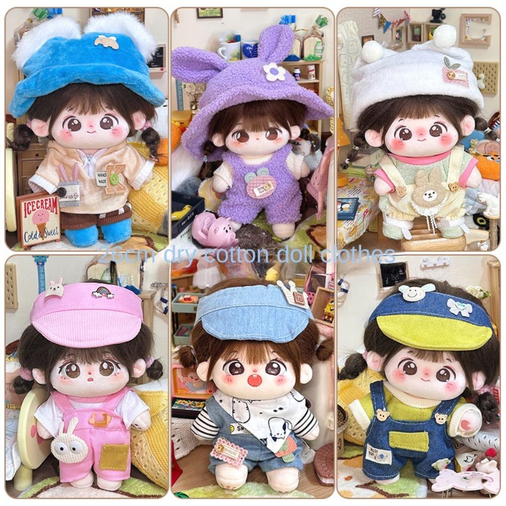 Одежда для плюшевых кукол Animal Style 20 см Фиолетовая мини-одежда для плюшевых кукол для детей