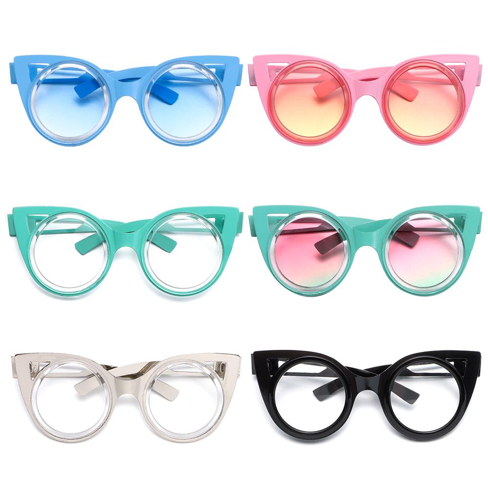 Аксессуары для плюшевых кукол 20~25 см. Милая круглая оправа для плюшевых кукол. Очки. Одежда.